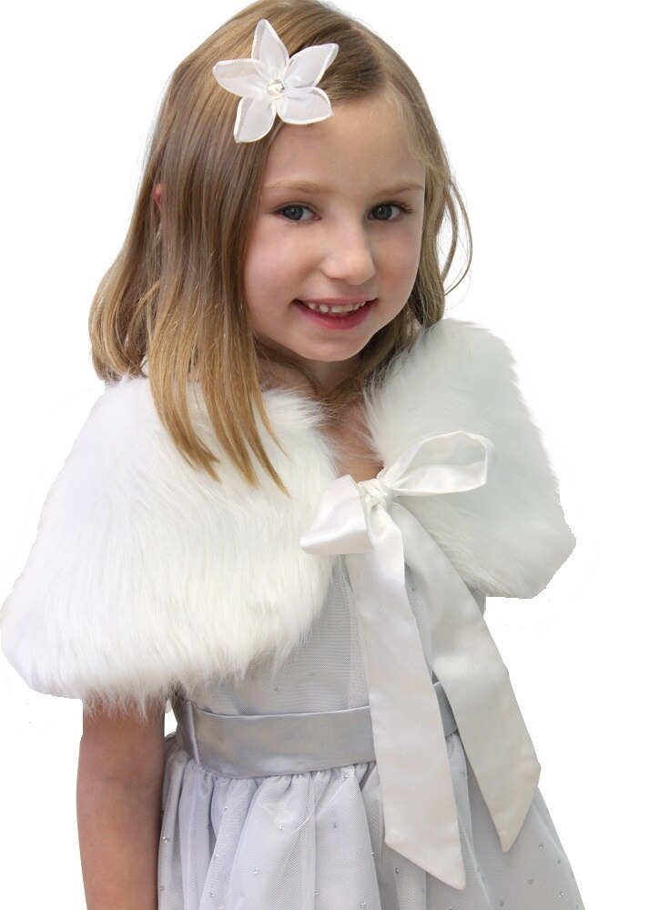 Kids sale fur shrug